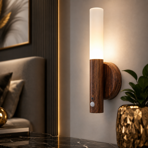 LUMINA — Lampe Murale Design à Détecteur de Mouvement